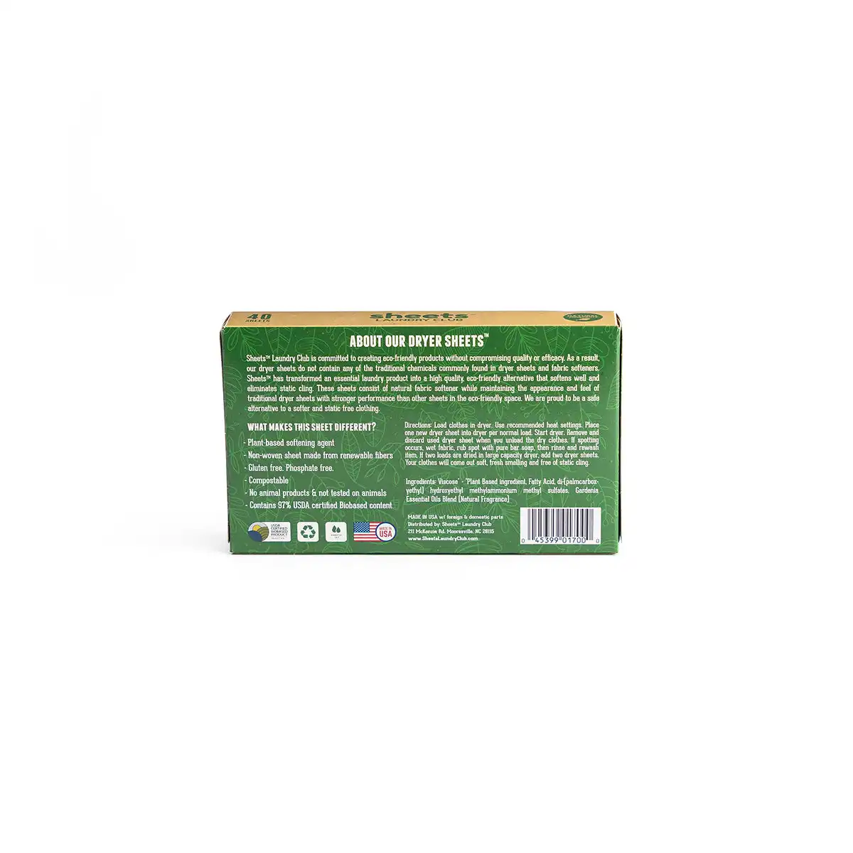 Alternative view of Dryer Sheets - 40 Sheets